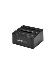 StarTech.com Docking Station de 2 Bahías USB 3.0 a SATA - Base de Acoplamiento USB de Discos Duros SSD SATA I II III de 2
