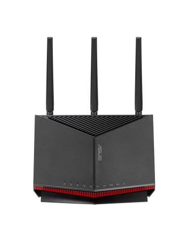 ASUS RT-BE86U router inalámbrico 10 Gigabit Ethernet Doble banda (2,4 GHz   5 GHz) Negro