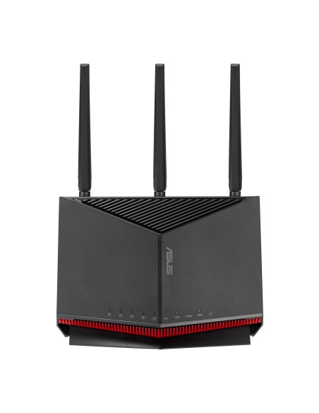 ASUS RT-BE86U router inalámbrico 10 Gigabit Ethernet Doble banda (2,4 GHz   5 GHz) Negro