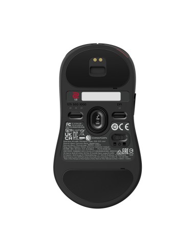 ZOWIE U2 ratón Juego Ambidextro RF inalámbrico Óptico 3200 DPI
