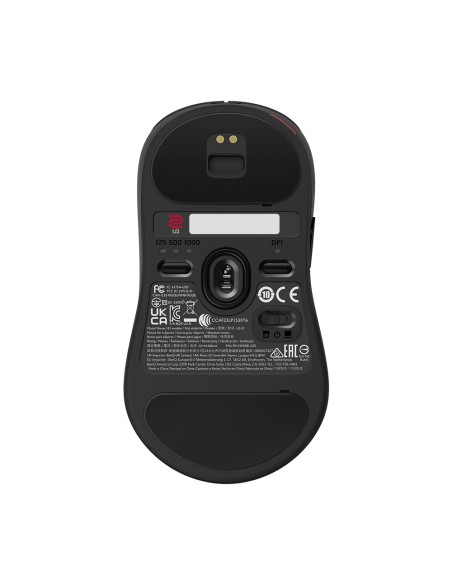ZOWIE U2 ratón Juego Ambidextro RF inalámbrico Óptico 3200 DPI