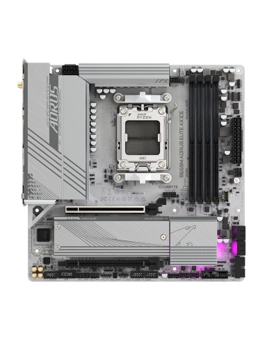 GIGABYTE B650M AORUS ELITE AX ICE placa base AMD B650 Zócalo AM5 micro ATX