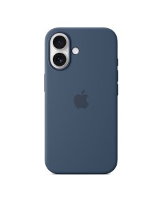 Apple Funda de silicona con MagSafe para el iPhone 16 - Azul denim 2