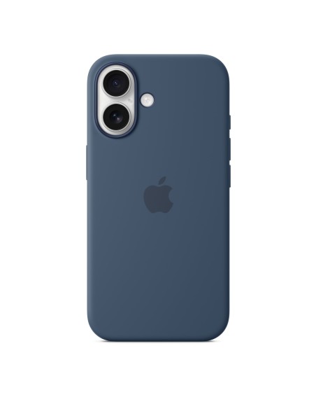 Apple Funda de silicona con MagSafe para el iPhone 16 - Azul denim