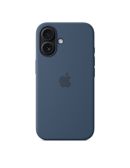 Apple Funda de silicona con MagSafe para el iPhone 16 - Azul denim