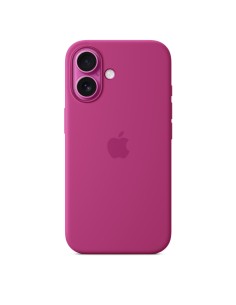 Apple Funda de silicona con MagSafe para el iPhone 16 - Fucsia 2