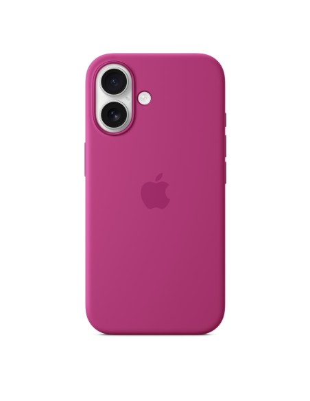 Apple Funda de silicona con MagSafe para el iPhone 16 - Fucsia