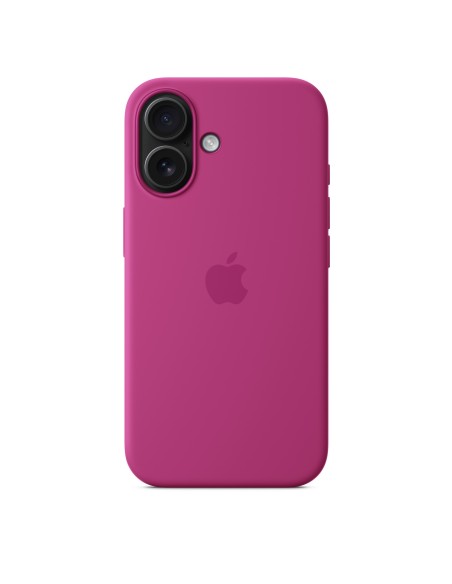 Apple Funda de silicona con MagSafe para el iPhone 16 - Fucsia
