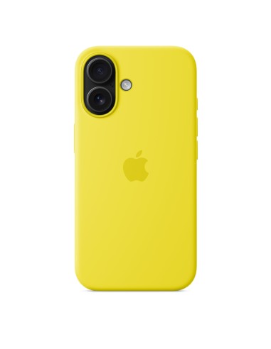 Apple Funda de silicona con MagSafe para el iPhone 16 - Amarillo carambola