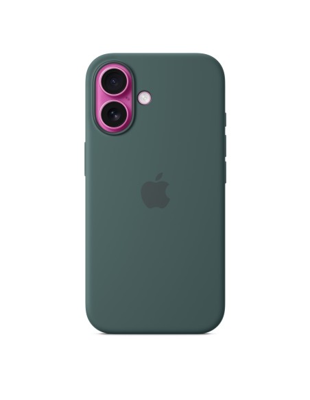 Apple Funda de silicona con MagSafe para el iPhone 16 - Verde lago