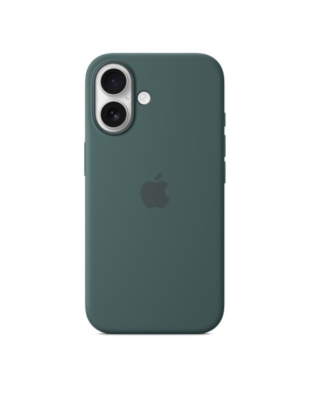 Apple Funda de silicona con MagSafe para el iPhone 16 - Verde lago