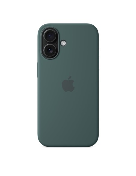 Apple Funda de silicona con MagSafe para el iPhone 16 - Verde lago