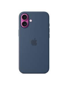 Apple Funda de silicona con MagSafe para el iPhone 16 Plus - Azul denim 2