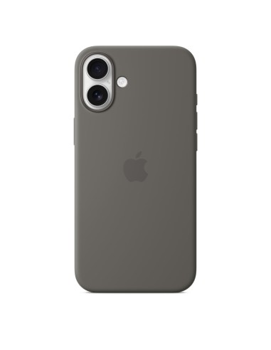 Apple Funda de silicona con MagSafe para el iPhone 16 Plus - Gris piedra
