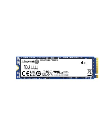 Kingston Technology NV3 4 TB M.2 PCI Express 4.0 NVMe 3D NAND