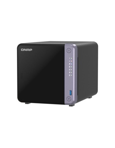 QNAP TS-432X-4G servidor de almacenamiento NAS Torre Alpine Alpine AL-524 4 GB DDR4 QNAP QTS Negro