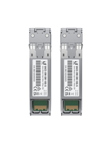 Ubiquiti UACC-OM-SM-10G-S-2 red modulo transceptor Fibra óptica 10000 Mbit s