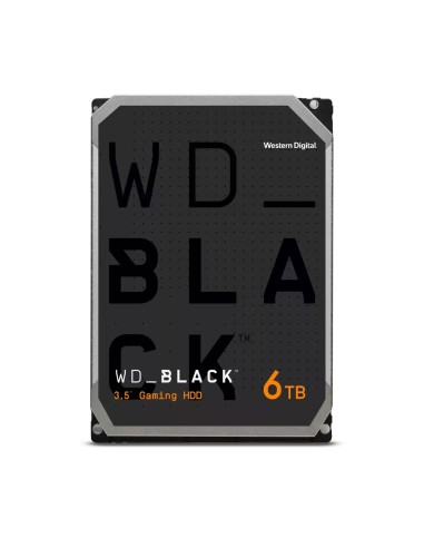 Western Digital WD_BLACK WD6004FZBX disco duro interno 6 TB 7200 RPM 256 MB 3.5" Serial ATA III