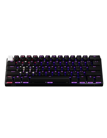Logitech G PRO X 60 LIGHTSPEED, teclado inalámbrico para gaming, 60% mecánico ultra compacto para PC con Windows, RGB