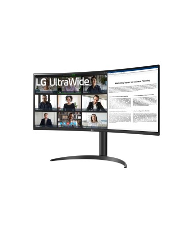 LG 34WR50QK-B pantalla para PC 86,4 cm (34") 3440 x 1440 Pixeles Wide Quad HD Negro