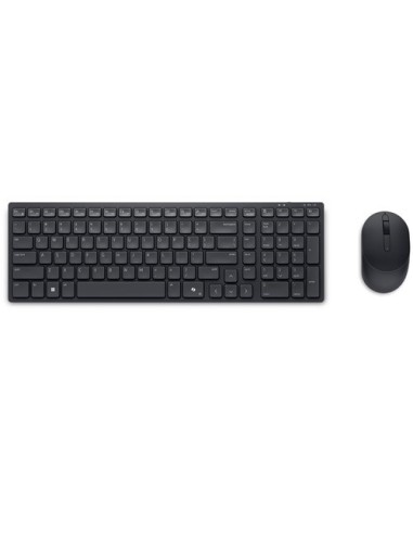 DELL KM555 teclado Ratón incluido Universal RF Wireless + Bluetooth QWERTY Español Negro