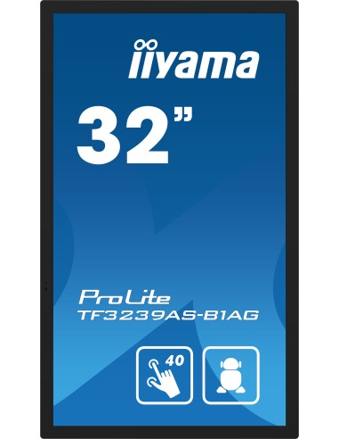 iiyama TF3239AS-B1AG pantalla de señalización Pantalla plana para señalización digital 80 cm (31.5") LED 500 cd   m² 2.4K Ultra