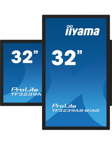 iiyama TF3239AS-B1AG pantalla de señalización Pantalla plana para señalización digital 80 cm (31.5") LED 500 cd   m² 2.4K Ultra