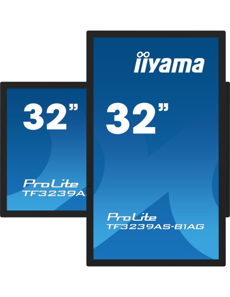 iiyama TF3239AS-B1AG pantalla de señalización Pantalla plana para señalización digital 80 cm (31.5") LED 500 cd   m² 2.4K Ultra