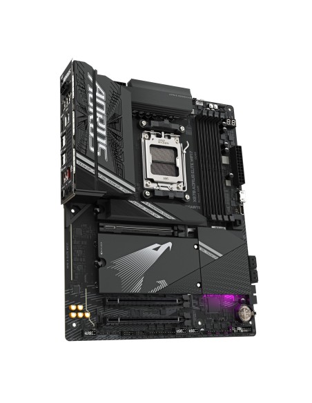 GIGABYTE X870 AORUS ELITE WIFI7 Placa Base - Compatible con CPUs AMD Ryzen 9000, 16+2+2 fases VRM, hasta 8000MHz DDR5 (OC),