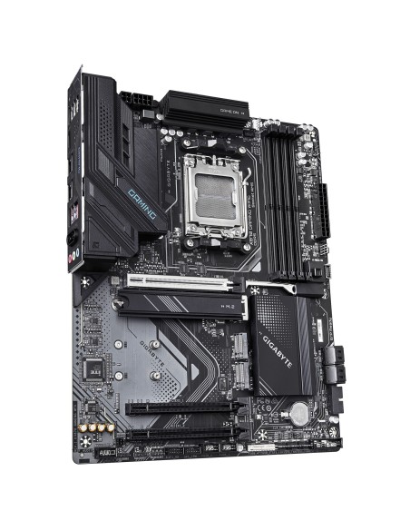 GIGABYTE X870 GAMING WIFI6 Placa Base - Compatible con CPUs AMD Ryzen 9000, 8+2+2 fases VRM, hasta 8000MHz DDR5 (OC), 1xPCIe