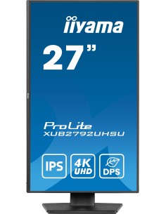 iiyama ProLite XUB2792UHSU-B6 pantalla para PC 68,6 cm (27") 3840 x 2160 Pixeles 4K Ultra HD LED Negro 2
