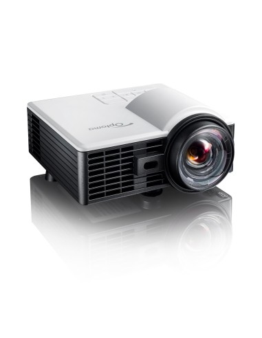Optoma ML1050STi videoproyector Proyector de corto alcance 535 lúmenes ANSI DLP WXGA (1280x800) 3D Negro, Blanco