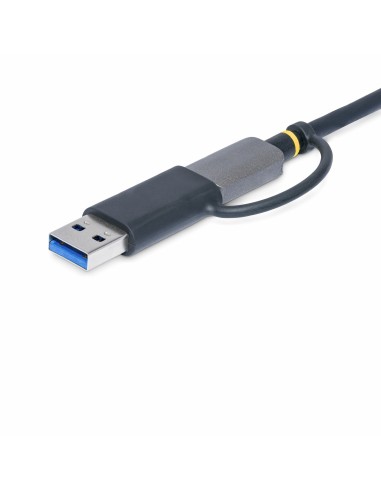 StarTech.com Lector USB 3.0 de Tarjetas de Memoria Flash SD CompactFlash y microSD - Grabador USB-C de Tarjetas de Memoria -