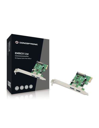 Conceptronic EMRICK01G tarjeta y adaptador de interfaz Interno USB 3.2 Gen 1 (3.1 Gen 1)