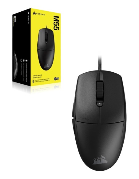 Corsair M55 ratón Juego mano derecha USB tipo A Óptico 16000 DPI