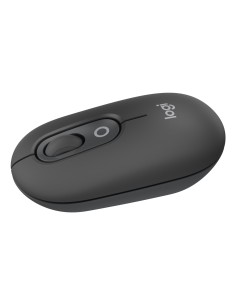 Logitech POP Mouse, ratón inalámbrico Bluetooth compacto y portátil con botones programables y clics discretos, tecnología
