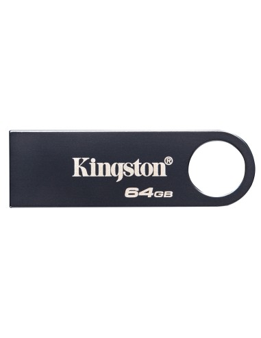 Kingston Technology DataTraveler SE9 G3 unidad flash USB 64 GB USB tipo A 3.2 Gen 1 (3.1 Gen 1) Negro