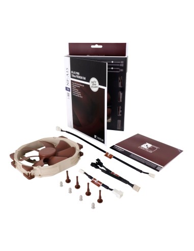 Noctua NOC-NF-A15-PWM Carcasa del ordenador Ventilador 14 cm Beige, Marrón 1 pieza(s)