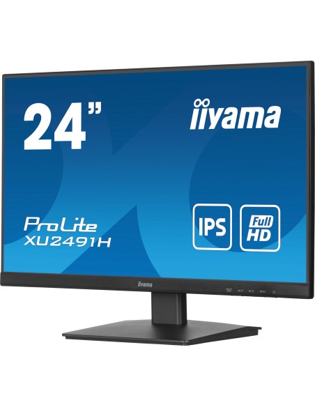 iiyama ProLite XU2491H-B1 pantalla para PC 60,5 cm (23.8") 1920 x 1080 Pixeles Full HD LED Negro