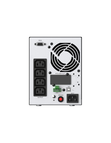 Conceptronic ZEUS52E1K sistema de alimentación ininterrumpida (UPS) Doble conversión (en línea) 1 kVA 900 W 4 salidas AC