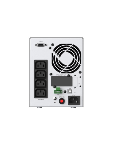 Conceptronic ZEUS52E1K sistema de alimentación ininterrumpida (UPS) Doble conversión (en línea) 1 kVA 900 W 4 salidas AC