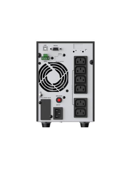 Conceptronic ZEUS52E2K sistema de alimentación ininterrumpida (UPS) Doble conversión (en línea) 2 kVA 1800 W 6 salidas AC