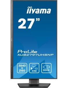 iiyama ProLite XUB2797UHSNP-B1 pantalla para PC 68,6 cm (27") 3840 x 2160 Pixeles 4K Ultra HD LED Negro 2