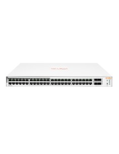 HPE Aruba Networking Aruba Instant On 1830 48G 24p Class4 PoE 4SFP 370W Gestionado L2 Gigabit Ethernet (10 100 1000) Energía