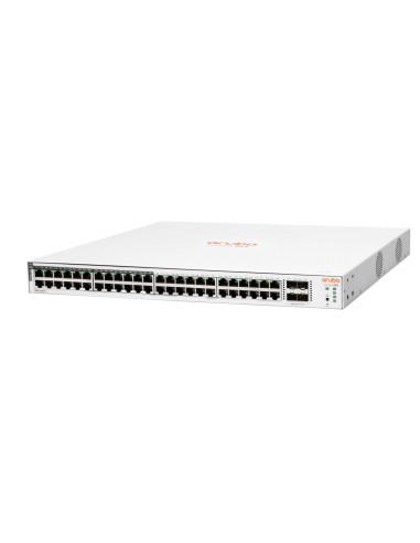 HPE Aruba Networking Aruba Instant On 1830 48G 24p Class4 PoE 4SFP 370W Gestionado L2 Gigabit Ethernet (10 100 1000) Energía
