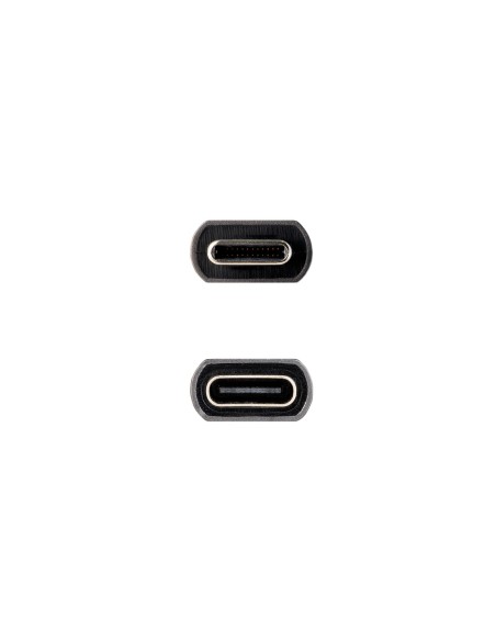 Nanocable Cable Prolongador USB-C 3.2 Gen2x2 20Gbps 3A, 4K 60Hz, USB-C M-USB-C H, Negro, 2 m Nanocable Cable Prolongador USB-C 3.2 Gen2x2 20Gbps 3A, 4K 60Hz, USB-C M-USB-C H, Negro, 2 m