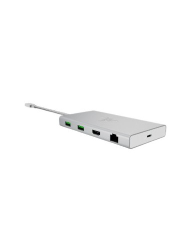 Razer USB-C Dock Alámbrico USB 3.2 Gen 1 (3.1 Gen 1) Type-C Aluminio