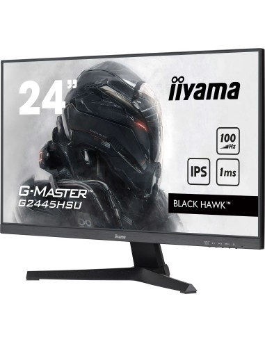 iiyama G-MASTER G2445HSU-B2 pantalla para PC 61 cm (24") 1920 x 1080 Pixeles Full HD LCD Negro