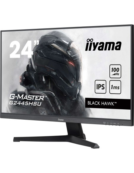 iiyama G-MASTER G2445HSU-B2 pantalla para PC 61 cm (24") 1920 x 1080 Pixeles Full HD LCD Negro