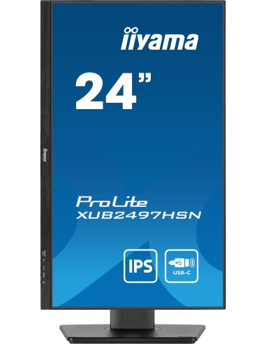 iiyama ProLite XUB2497HSN-B2 pantalla para PC 60,5 cm (23.8") 1920 x 1080 Pixeles Full HD LED Negro